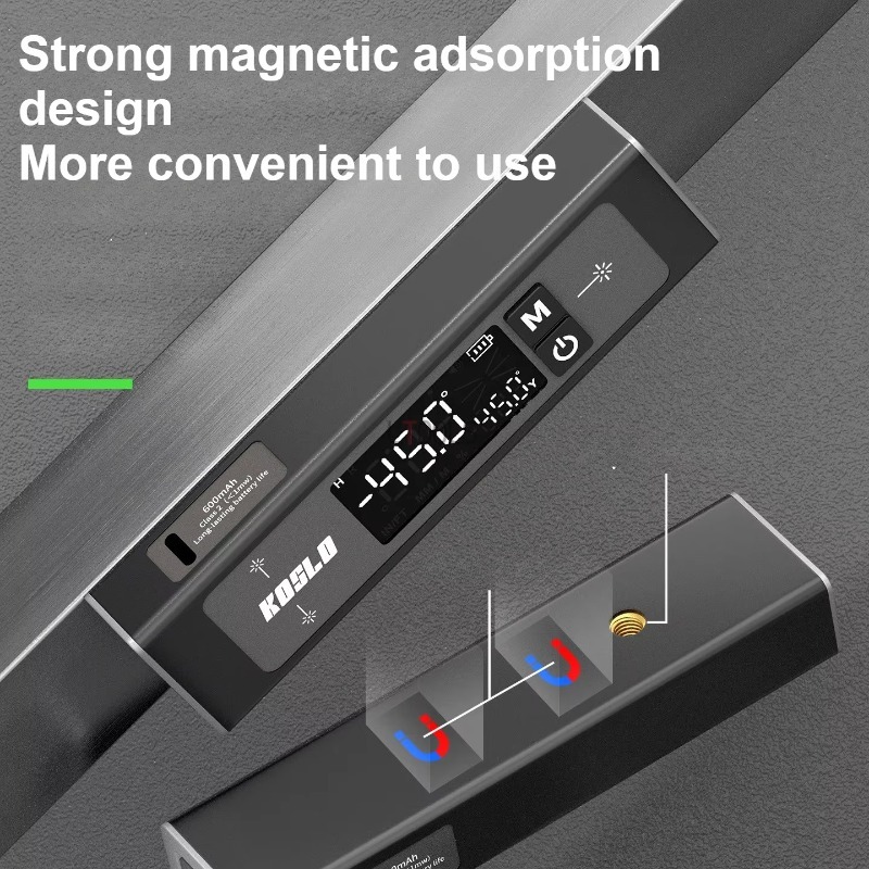 Industrial Handheld Laser - Dual Laser Digital Inclinometer Portable Electronic