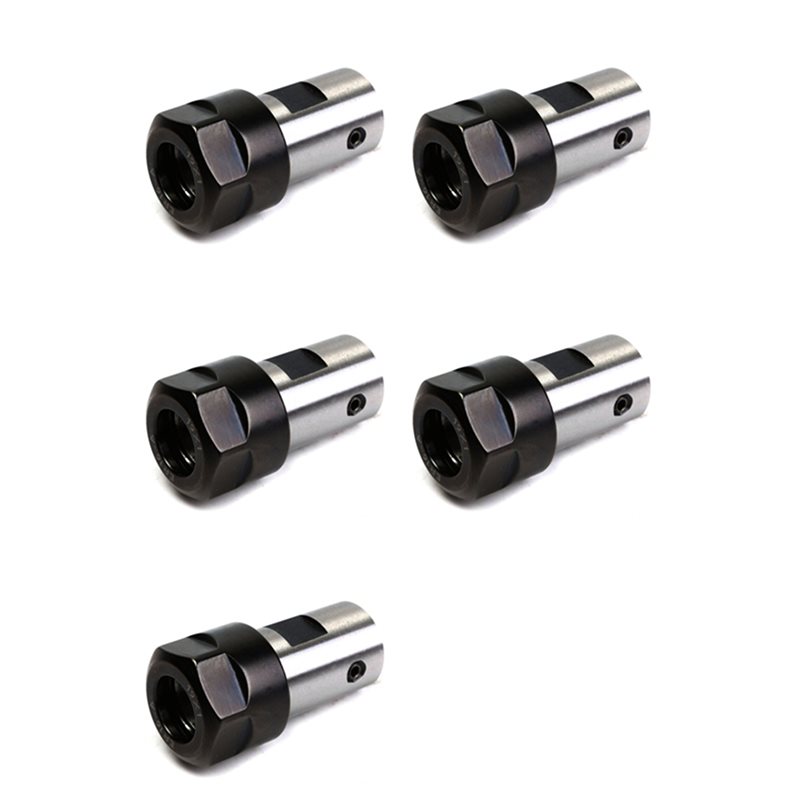 Cnc Spindle Motor - 【HAPPY】5X ER16 Collet Chuck Motor Shaft