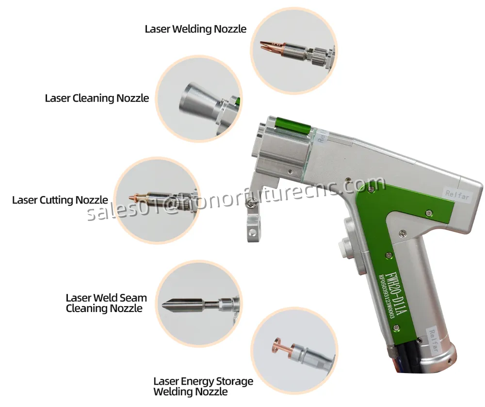 Industrial Handheld Laser Welding Machine - 5 in 1 Handheld Industrial Battery