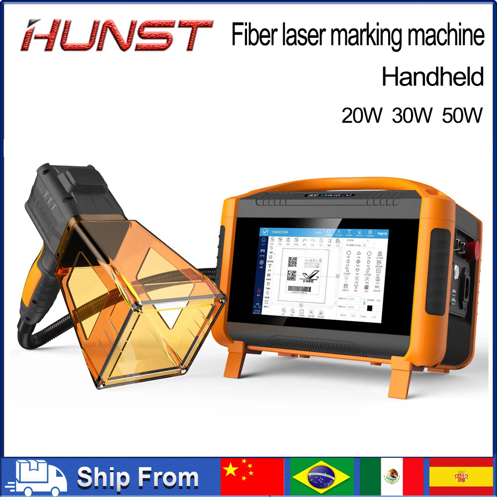 Industrial Handheld Laser - HUNST 30W Portable Hand-held Fiber Laser