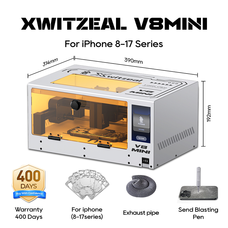 Industrial Handheld Laser - Xwitzeal® V8 MINI Laser Glue Removal