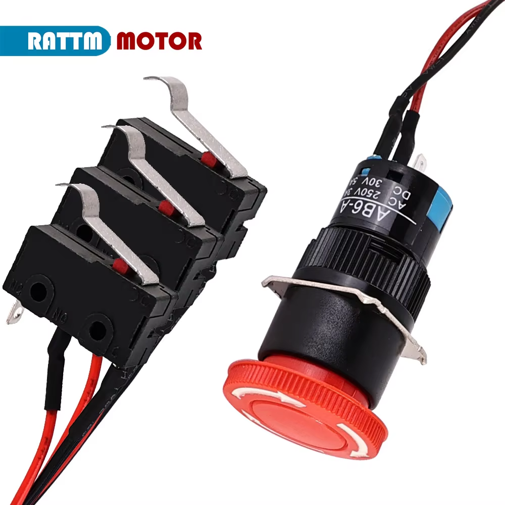 Limit Switch Cnc - RATTM 3PCS 2pin Micro Limit Switches