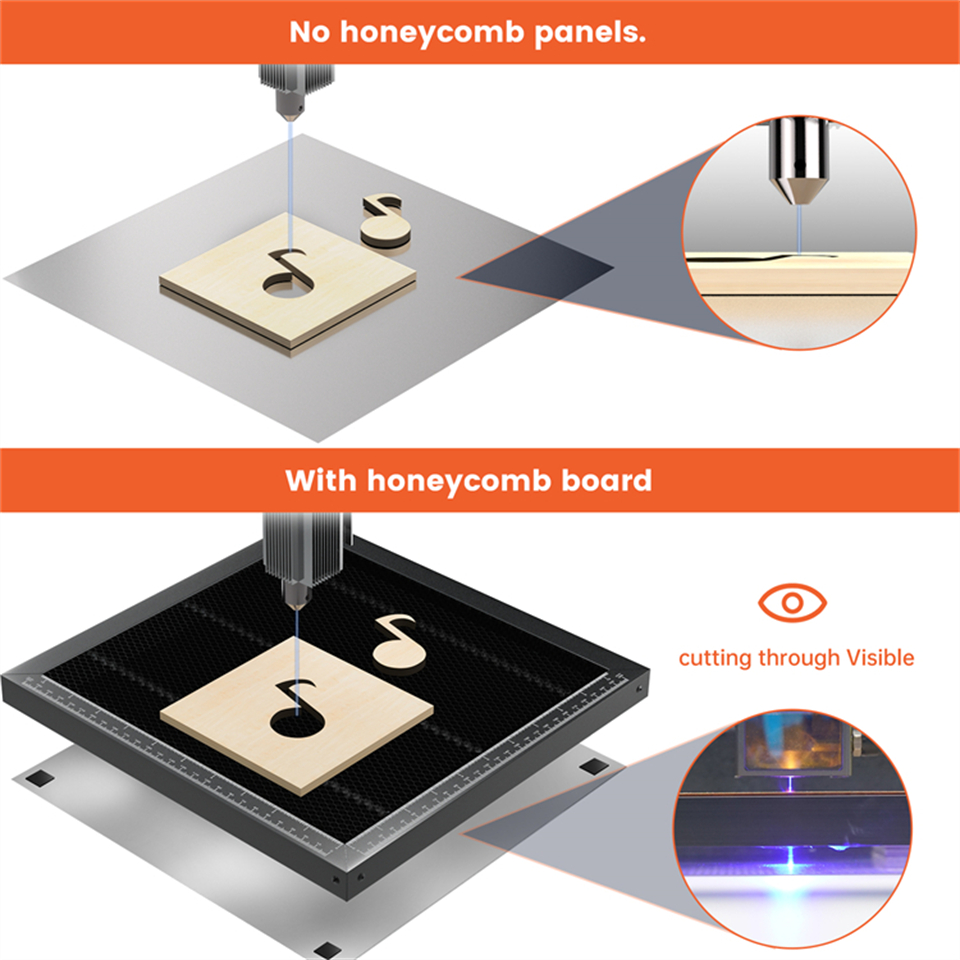 ACMER Honeycomb Panel Laser Wo - Industrial Laser Cutter reseña y precio