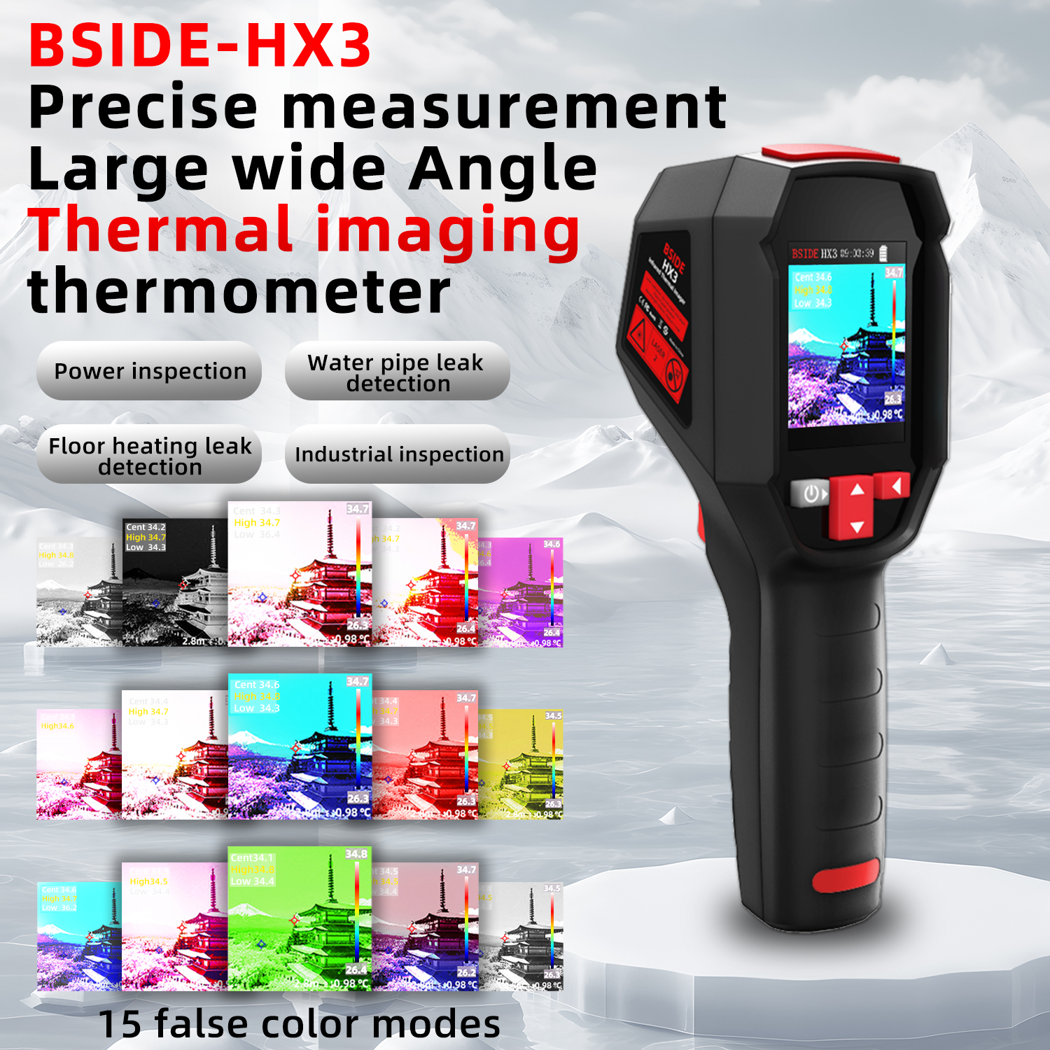 BSIDE Thermal Imaging Camera 2 - Industrial Handheld Laser reseña y precio