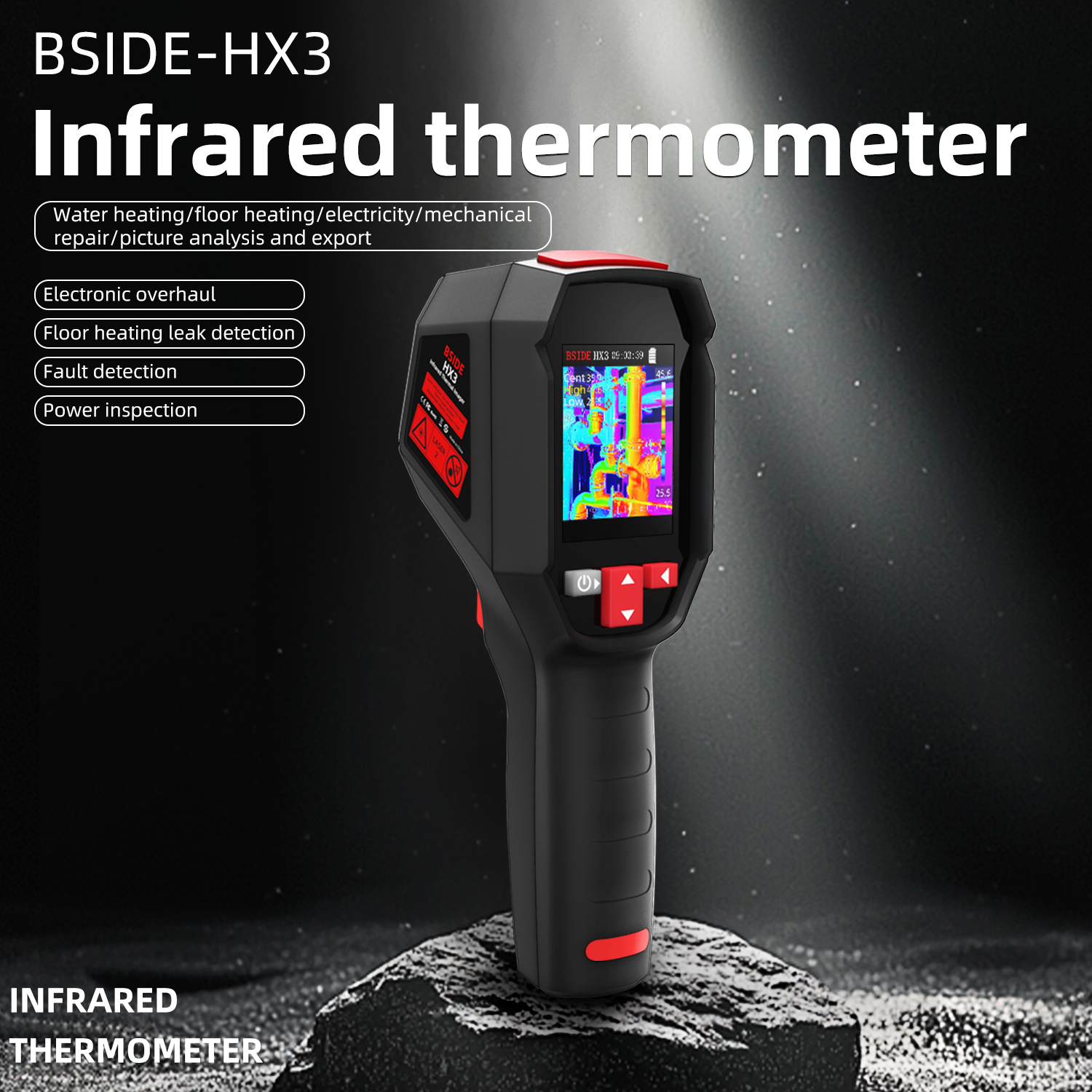 BSIDE Thermal Imaging Camera 2 - Industrial Handheld Laser reseña y precio