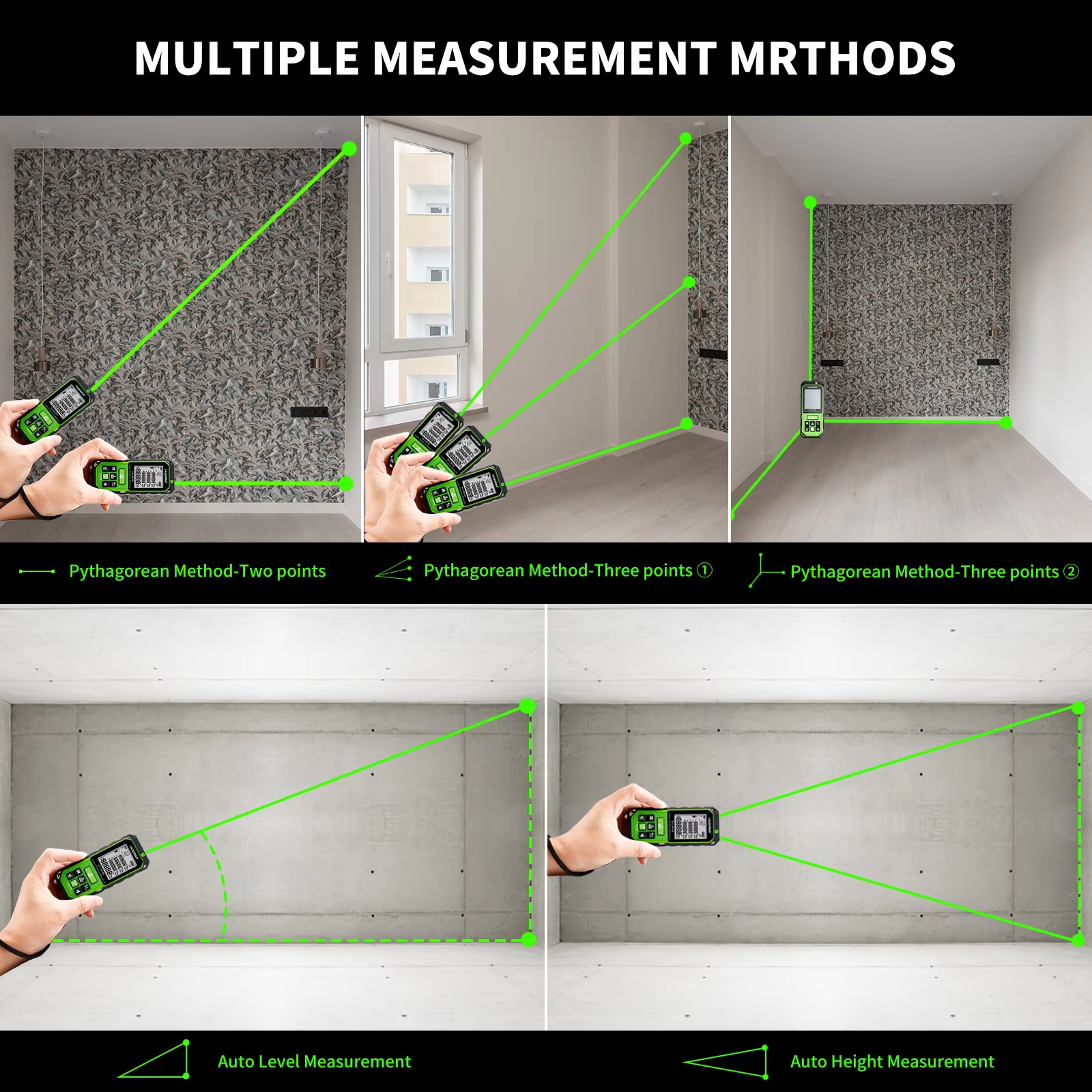 Huepar 100M Green Beam Laser R - Industrial Laser Displacement Sensor reseña y precio