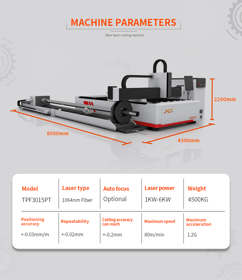 Fast Speed Laser Pipe Tube Cut - Industrial Laser Machine Price reseña y precio