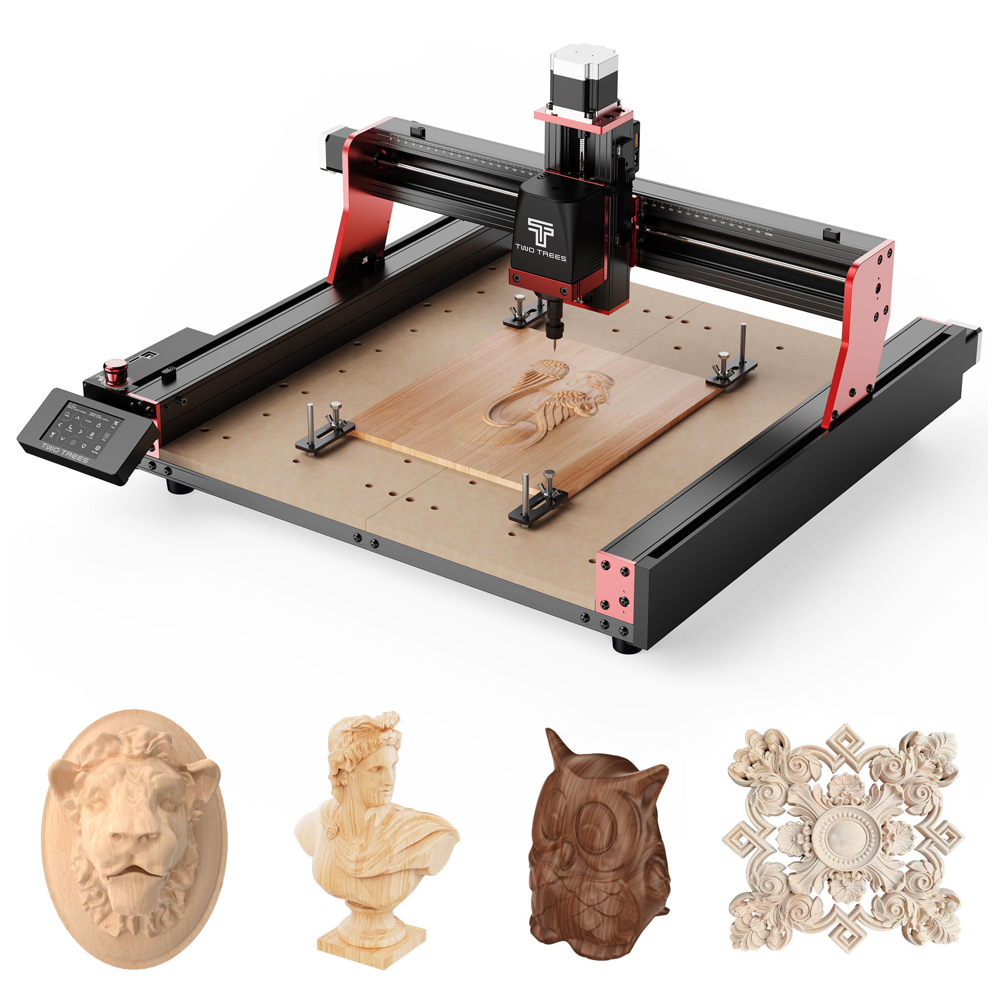 TWOTREES TTC450 pro CNC woodwo - Limit Switch Cnc reseña y precio