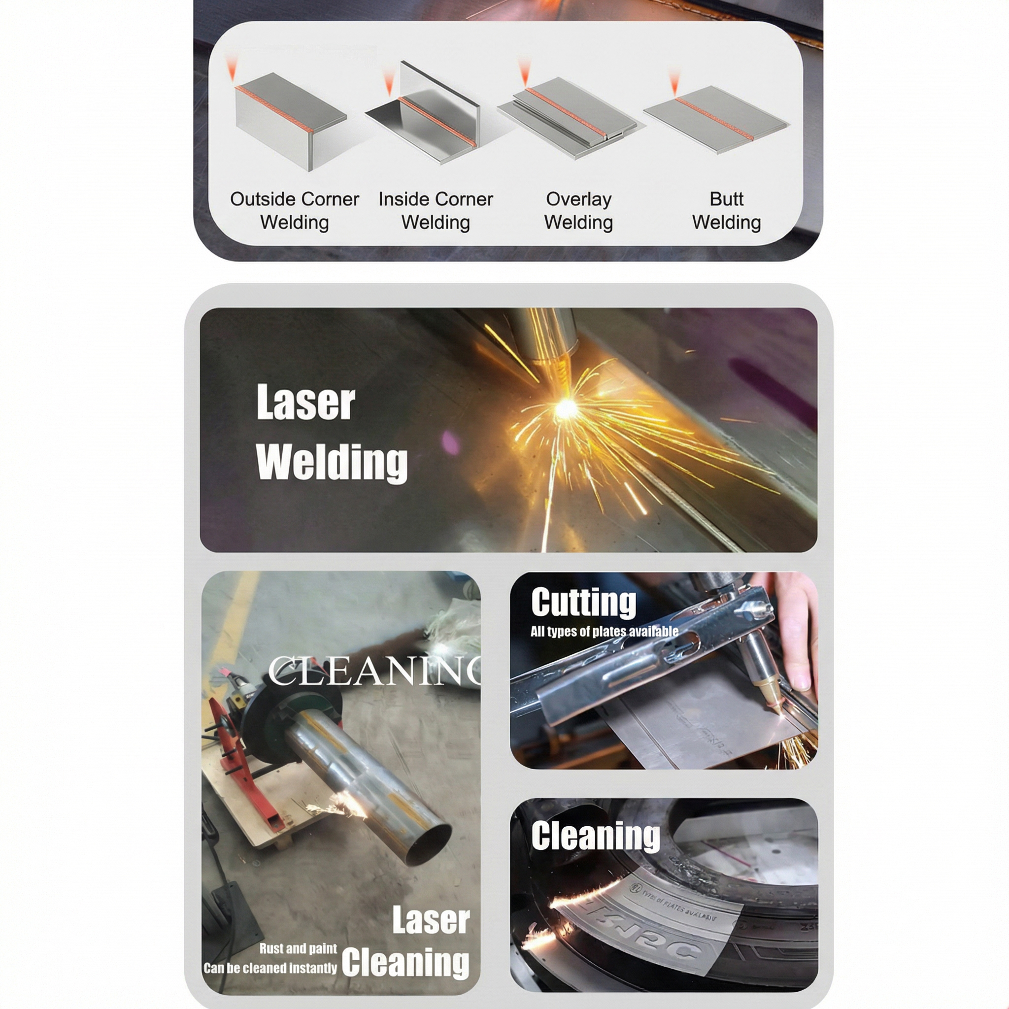 Fast Welding Cheapest CE Certi - Industrial Handheld Laser Welding Machine reseña y precio