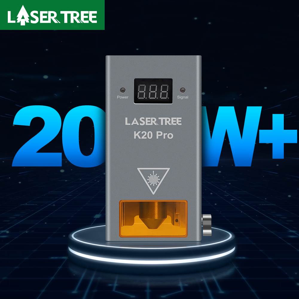 LASER TREE K20 20W Optical Pow - Industrial Laser Cutter reseña y precio