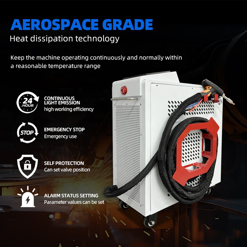 1000w 1500w 2000w 3 in 1 Air C - Industrial Handheld Laser Welding Machine reseña y precio