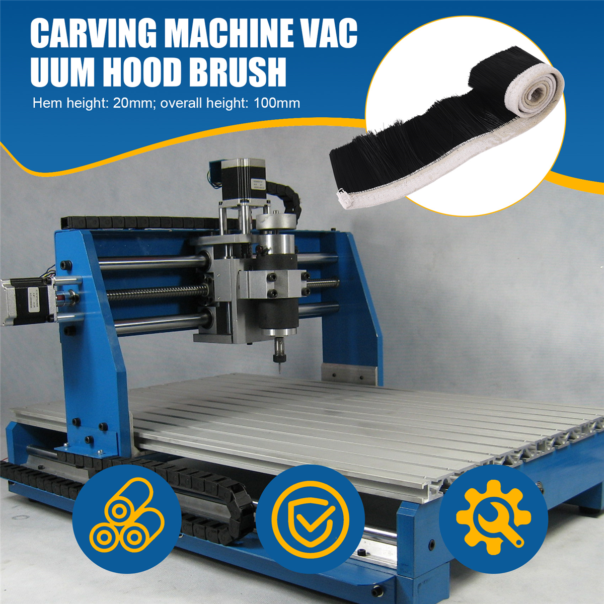 A11I Brush Vacuum Cleaner Dust - Cnc Spindle Motor reseña y precio