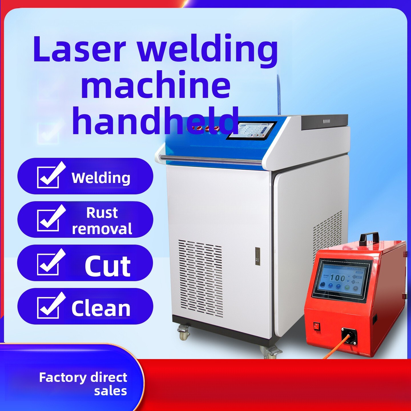 Handheld Industrial Fully Auto - Industrial Handheld Laser Welding Machine reseña y precio
