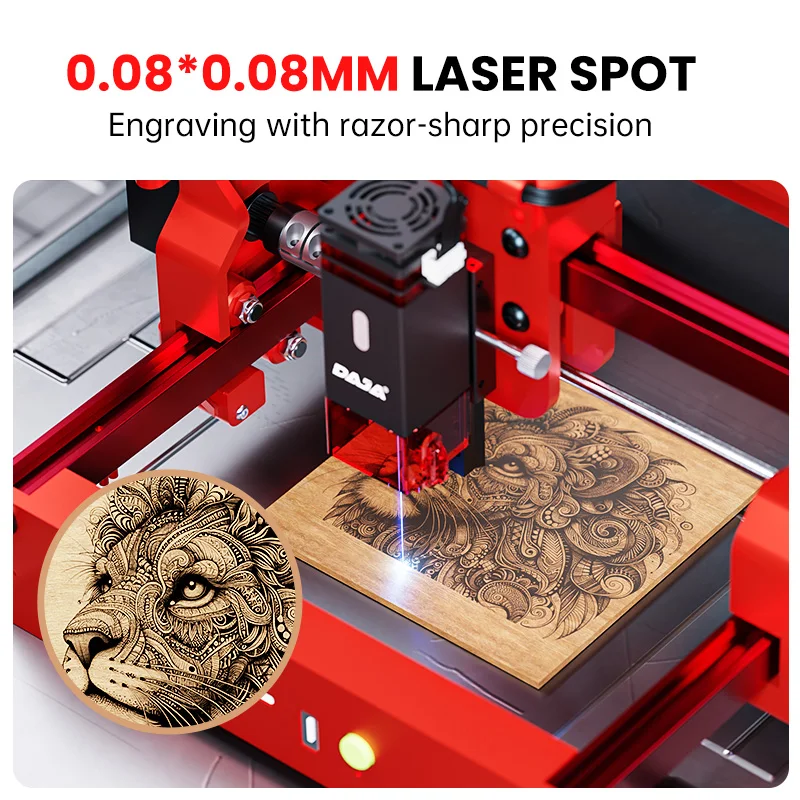 DAJA A7 Laser Engraver 5W Mini - Industrial Laser Cutter reseña y precio