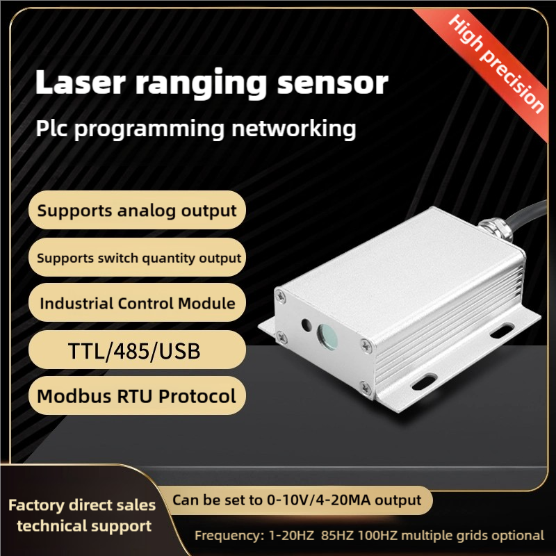 2PCS Laser Displacement Distan - Industrial Laser Displacement Sensor reseña y precio