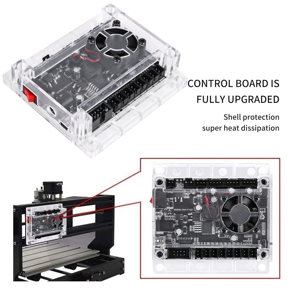 GRBL 1.1 USB Port CNC Engravin - Industrial Laser Sensor reseña y precio
