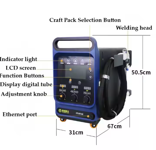 900W Industrial Handheld Laser - Industrial Handheld Laser Welding Machine reseña y precio