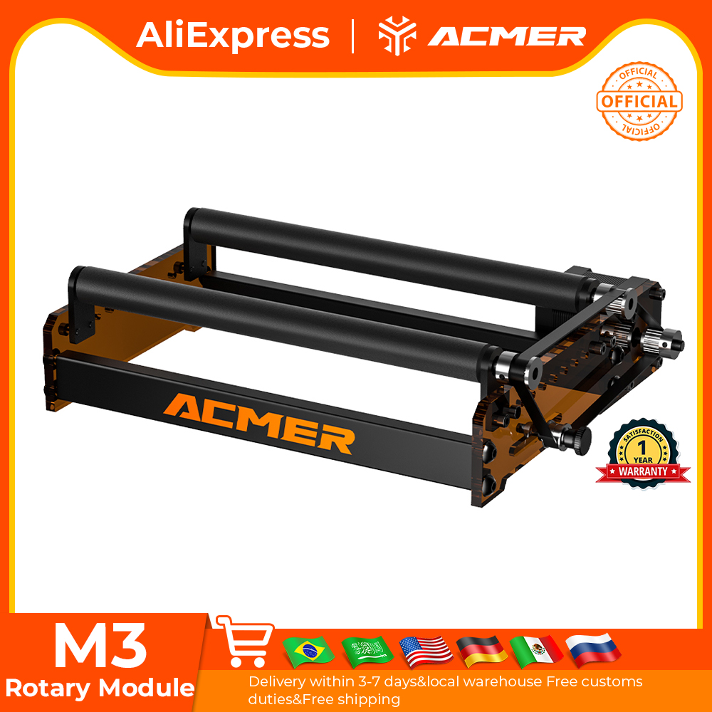 ACMER M3 Laser Rotary Roller 3 - Industrial Laser Cutter reseña y precio