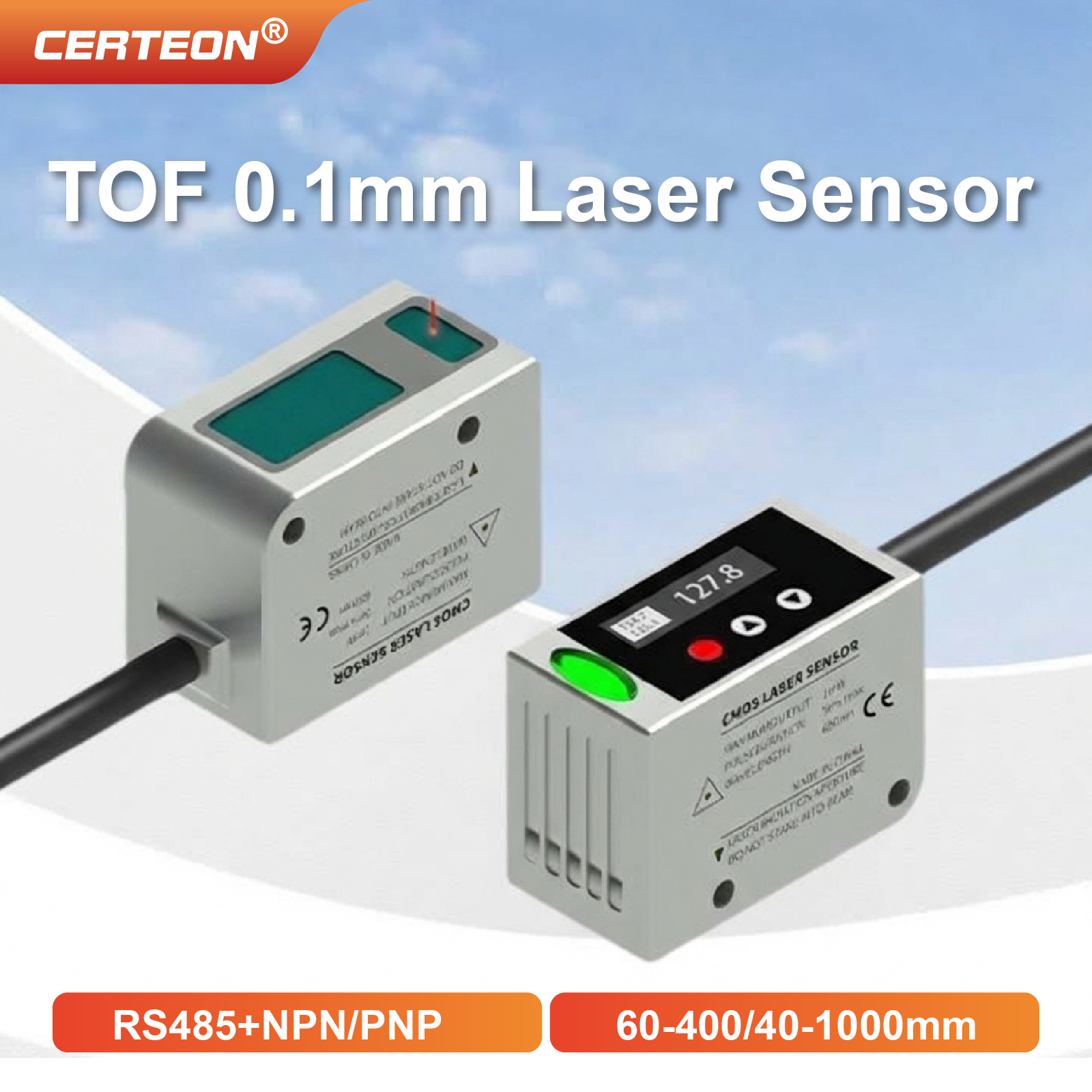 LR400 Laser Displacement Senso - Industrial Laser Displacement Sensor reseña y precio