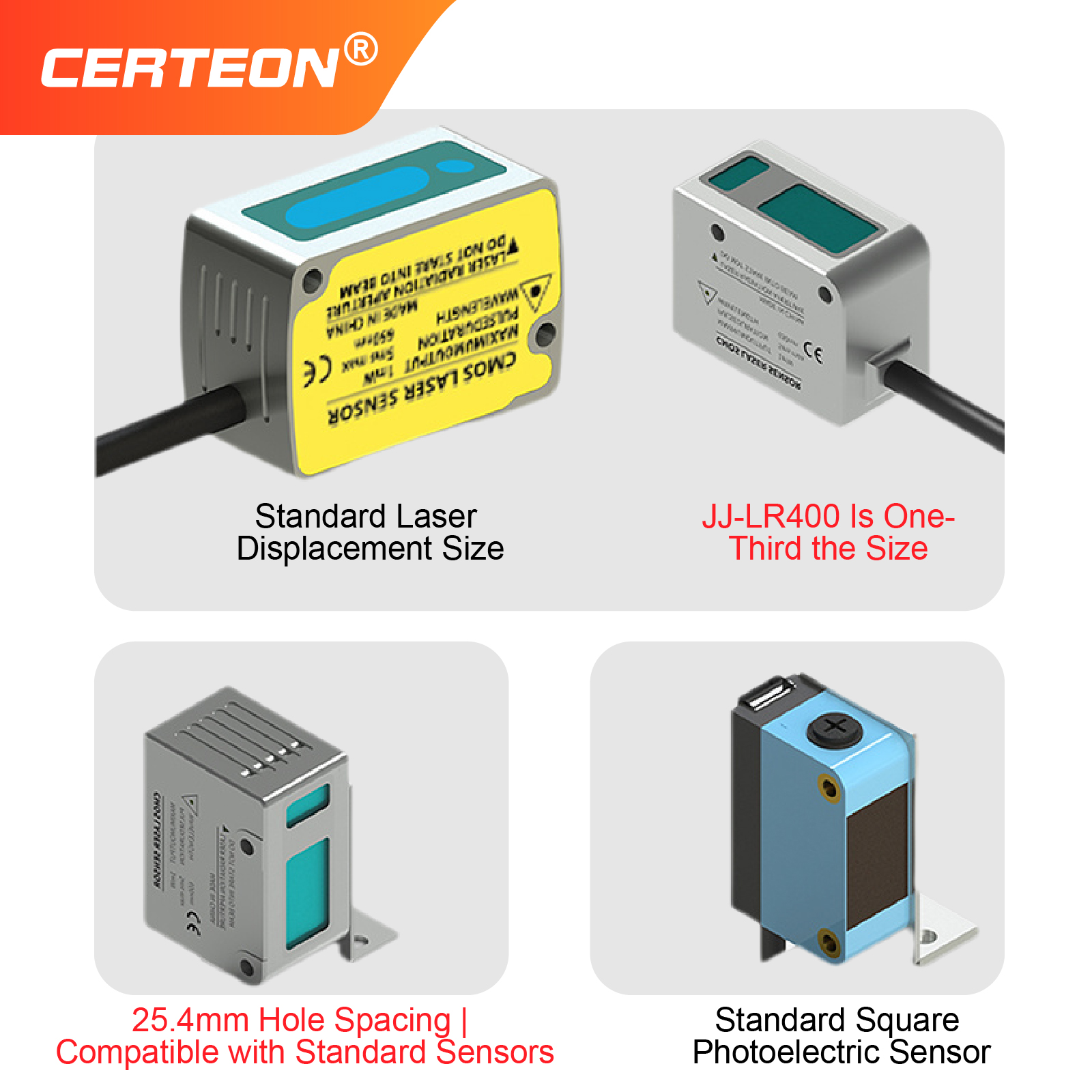 LR400 Laser Displacement Senso - Industrial Laser Displacement Sensor reseña y precio