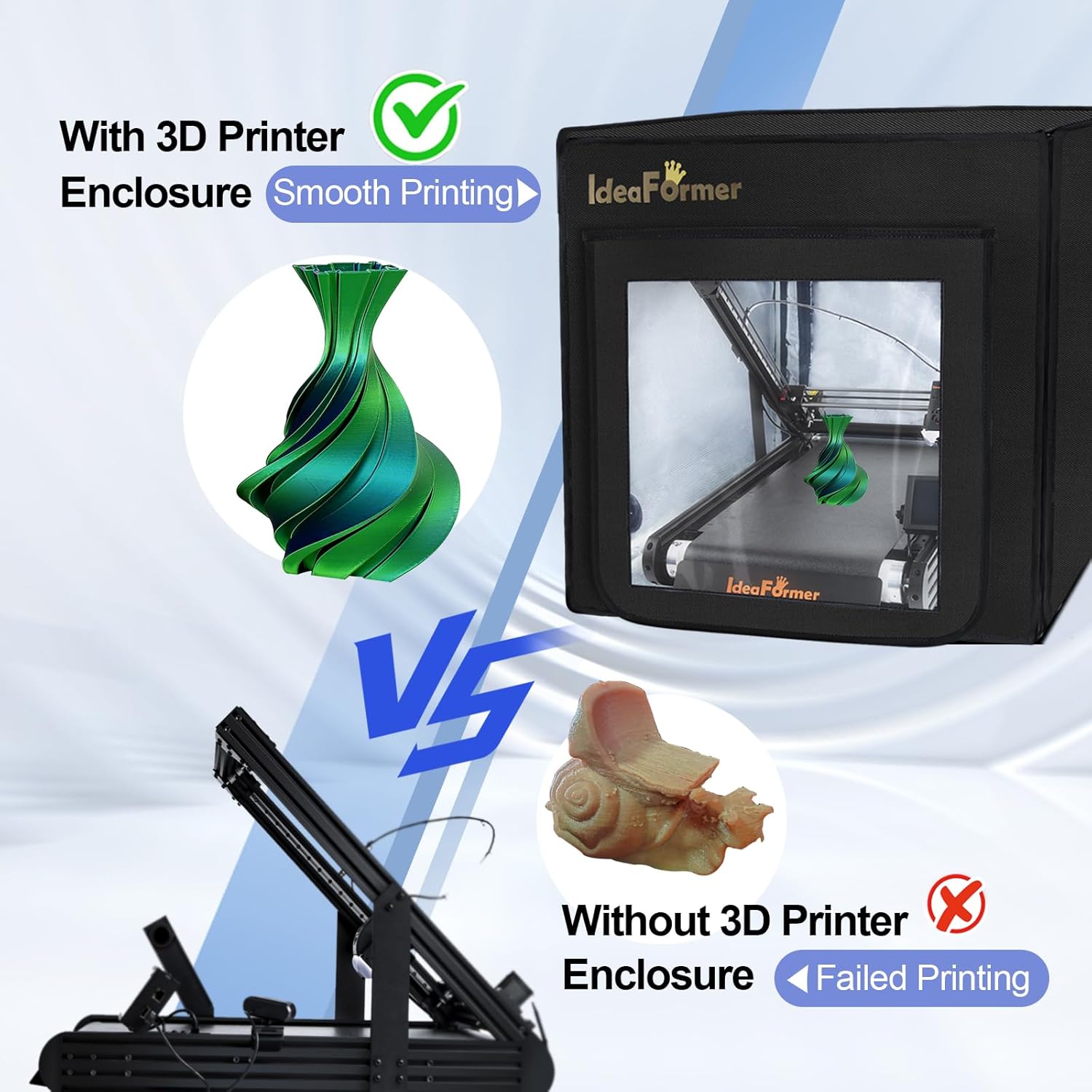 New Ideaformer IR3 V2 Large Si - Industrial Print & Laser Inc reseña y precio