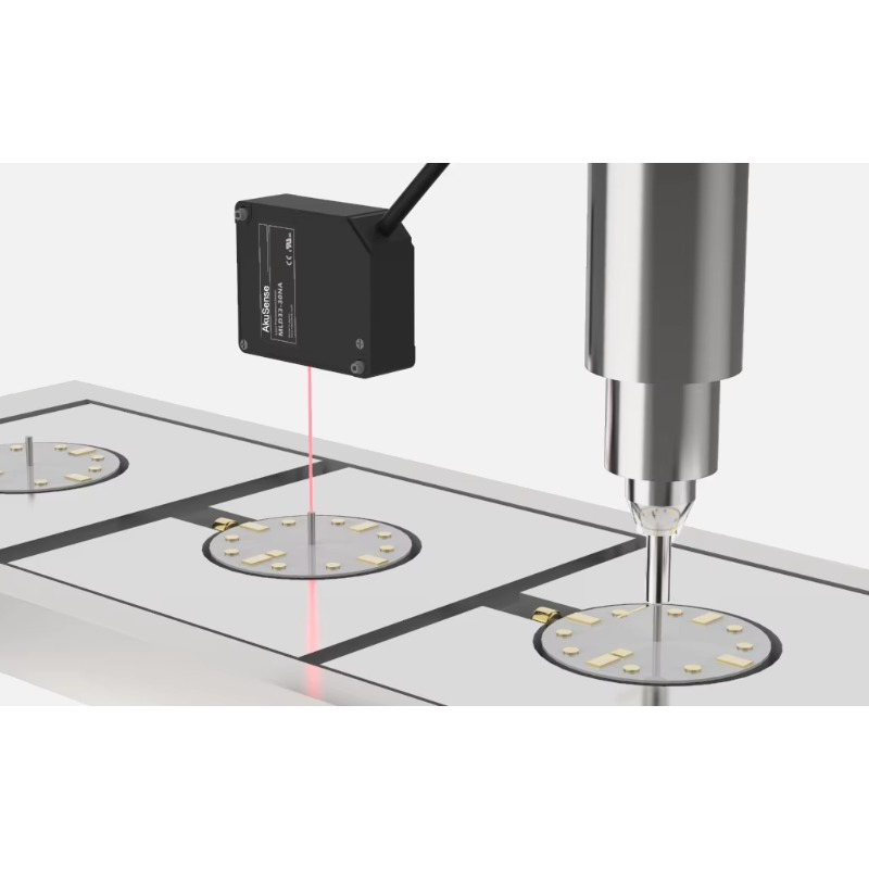 Akusense MLD33-L30P-442 High-P - Industrial Laser Displacement Sensor reseña y precio