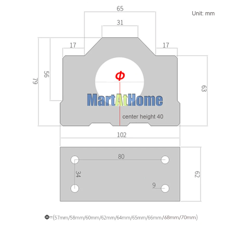 ARGEDO 57mm ~ 70mm Spindle Mot - Cnc Spindle Motor reseña y precio