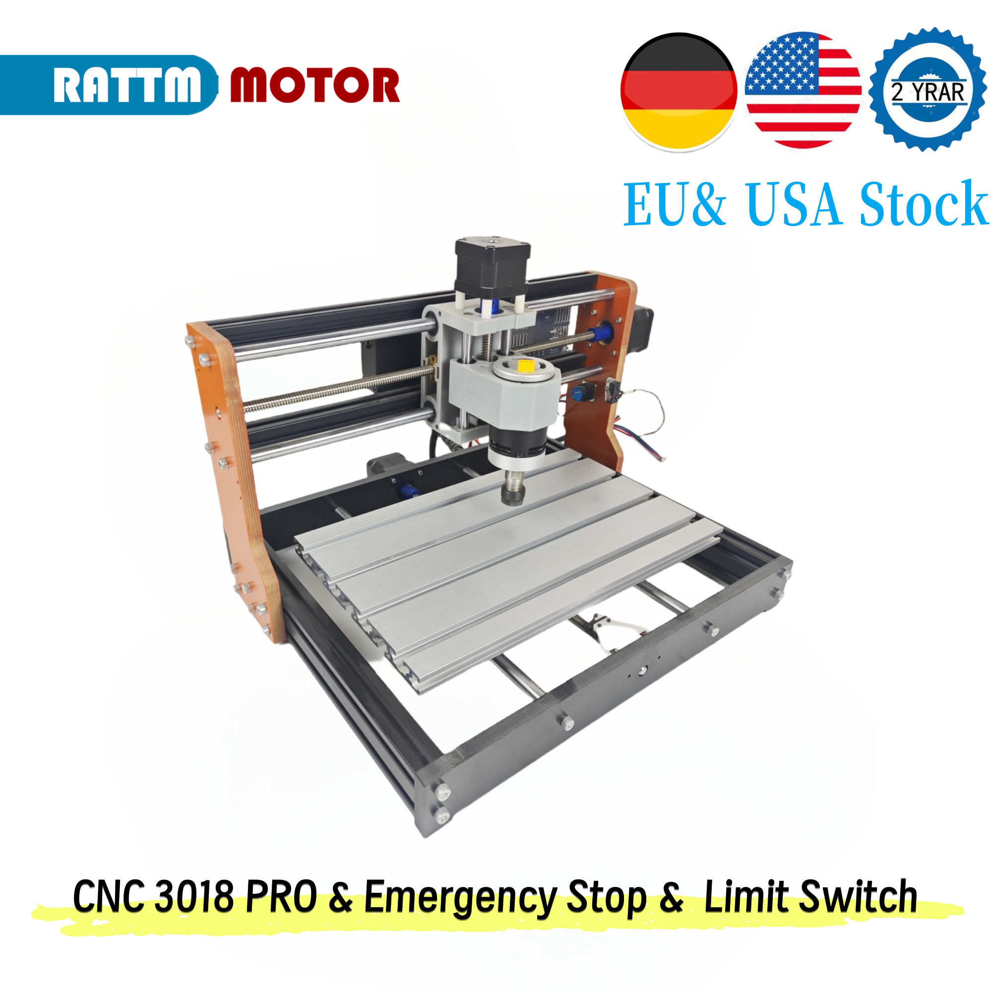 【EU&USA Stock】CNC 3018 PRO Las - Industrial Laser Sensor reseña y precio