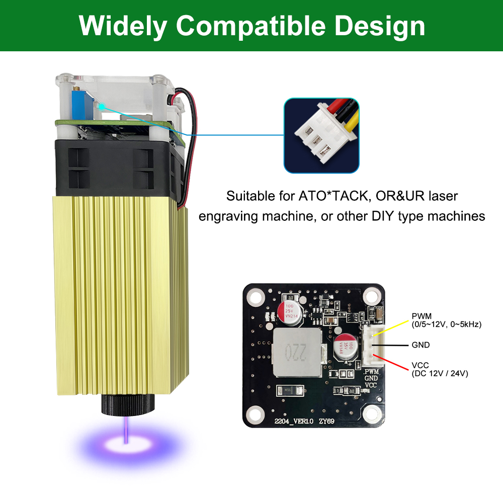 LASER TREE 4W 5W Laser Module  - Industrial Laser Cutter reseña y precio