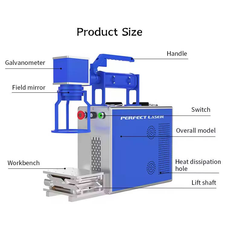 20W/30W/50W Handheld Fiber Las - Industrial Laser Brands reseña y precio