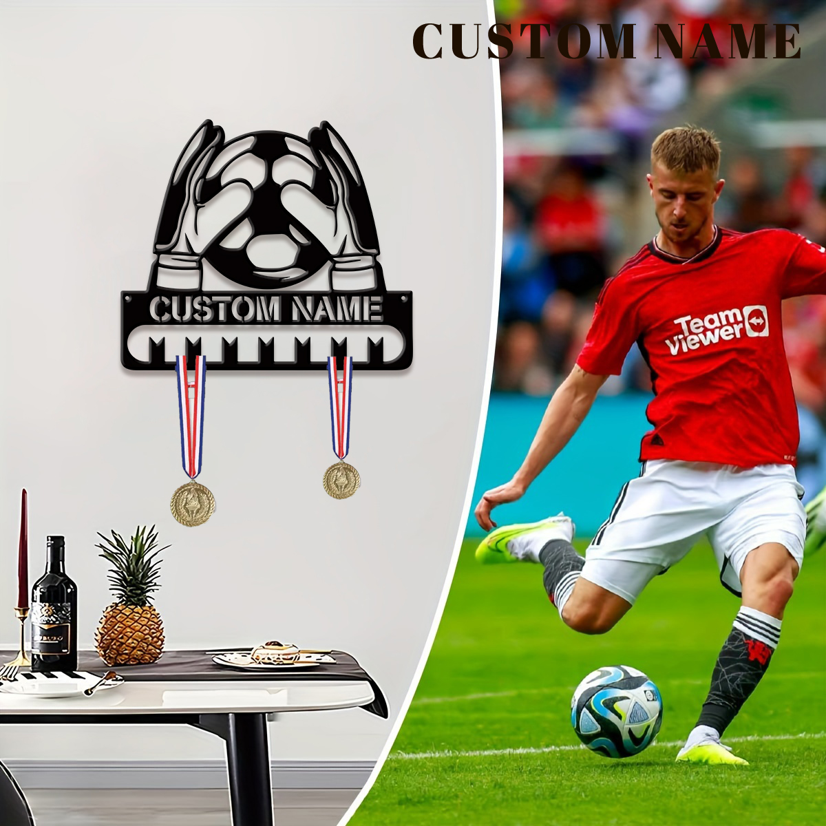 Custom Football Player Metal M - Industrial Laser Cutter reseña y precio