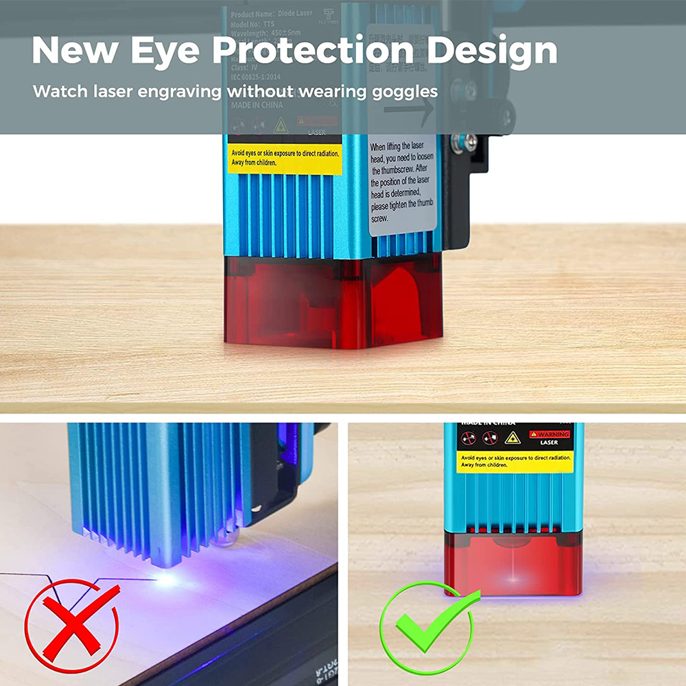 TWOTREES TTS pro 5.5W 10W Lase - Industrial Laser Cutter reseña y precio