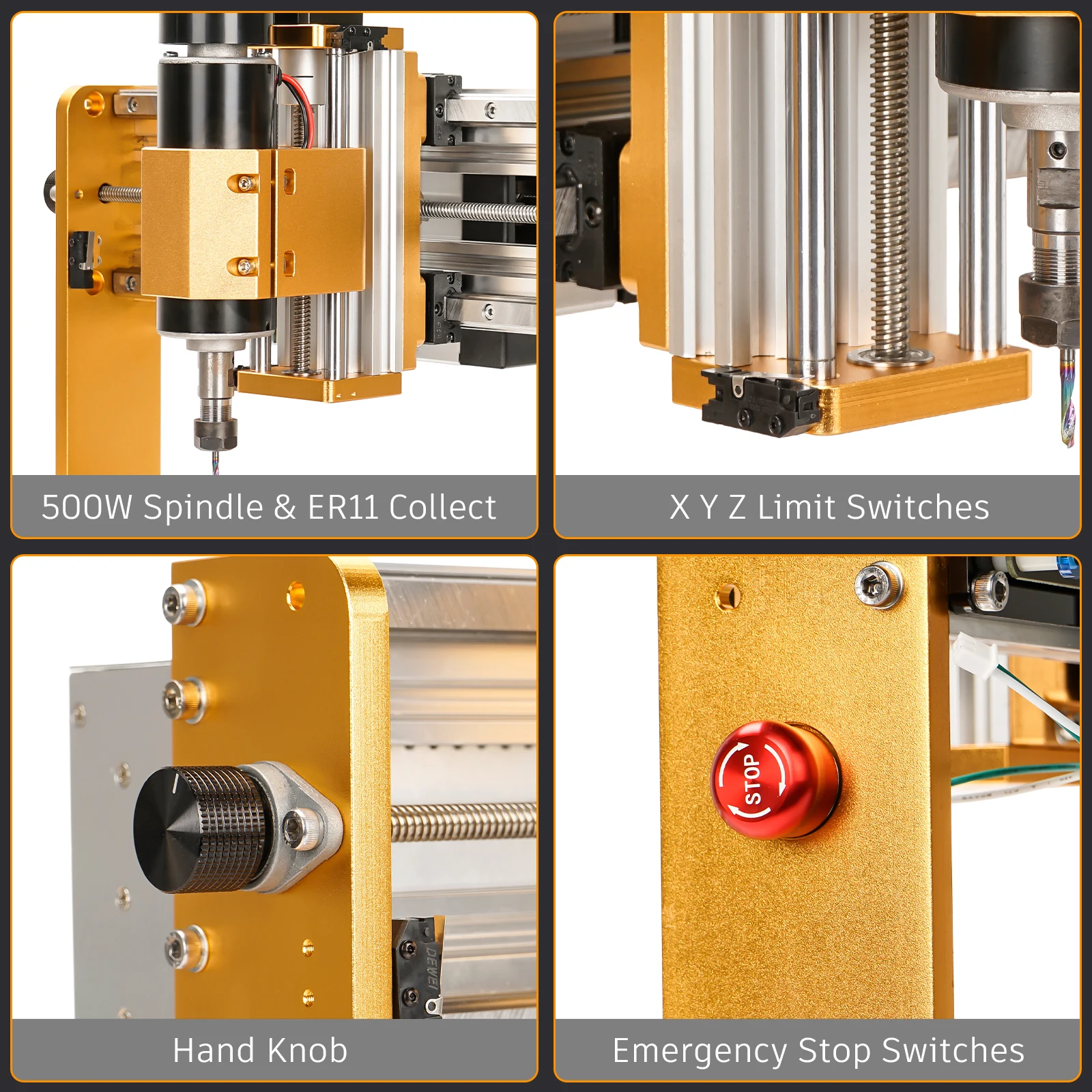 CNC3018PRO Ultra Milling Machi - Limit Switch Cnc reseña y precio