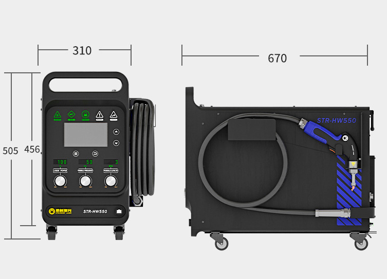 STR-HW550Pro  Multi-Function L - Industrial Handheld Laser Welding Machine reseña y precio