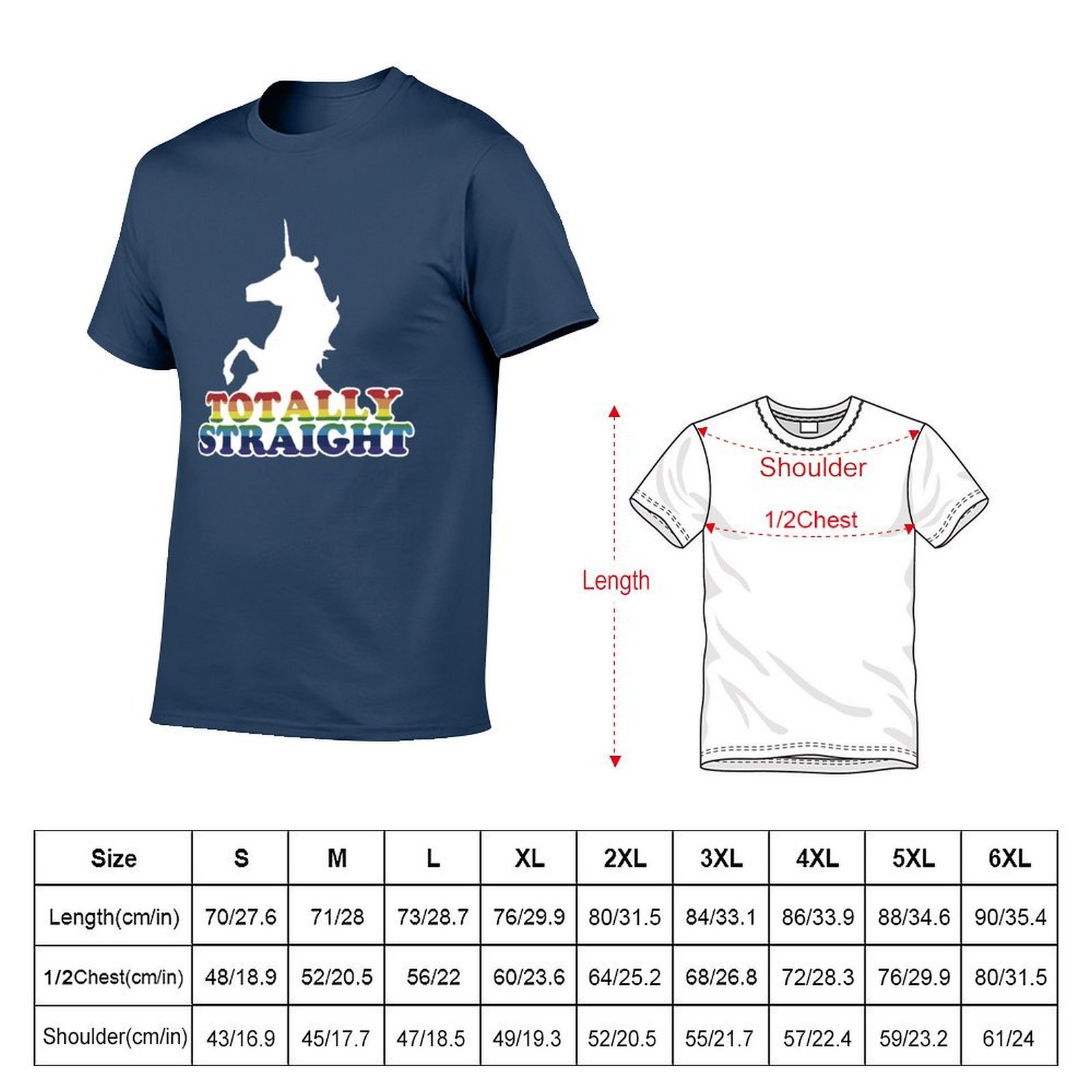 Totally Straight T-Shirt Indus - Industrial Print & Laser Inc reseña y precio