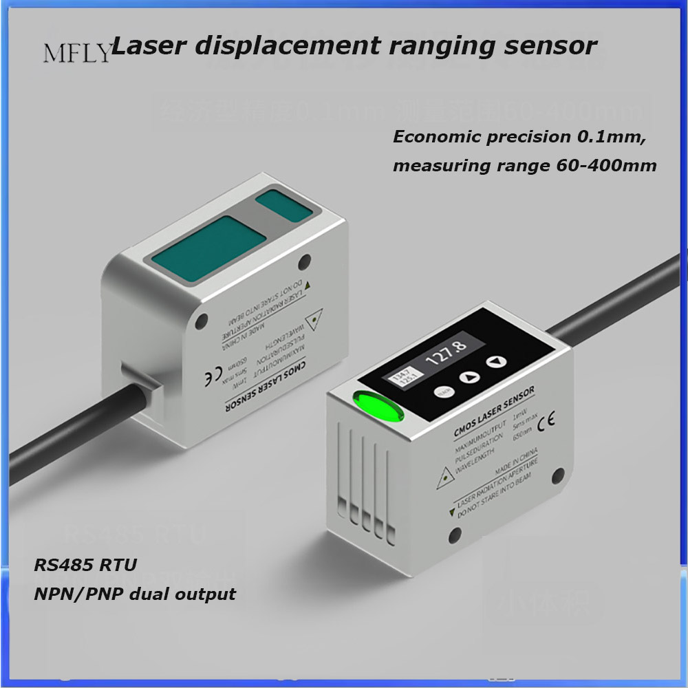 0.1mm Accuracy Non‑Contact Las - Industrial Laser Displacement Sensor reseña y precio