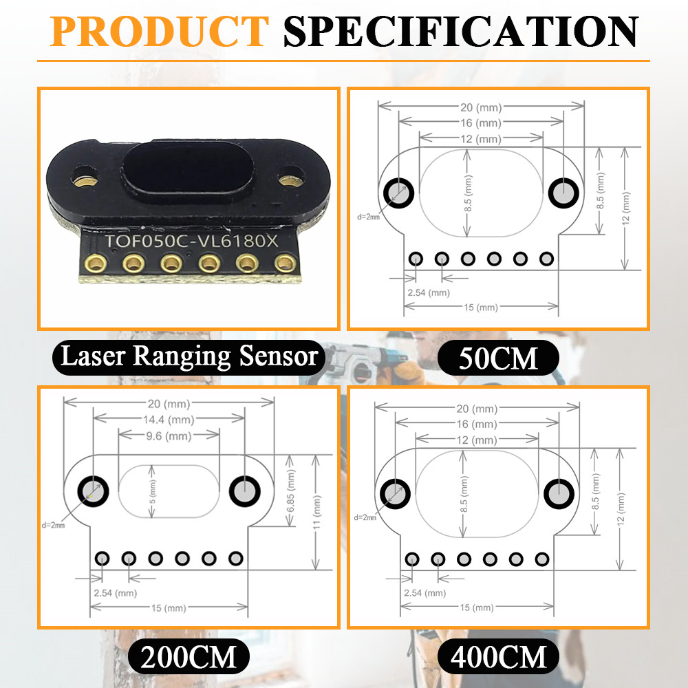 Laser Ranging Sensor Module fo - Industrial Laser Sensor reseña y precio
