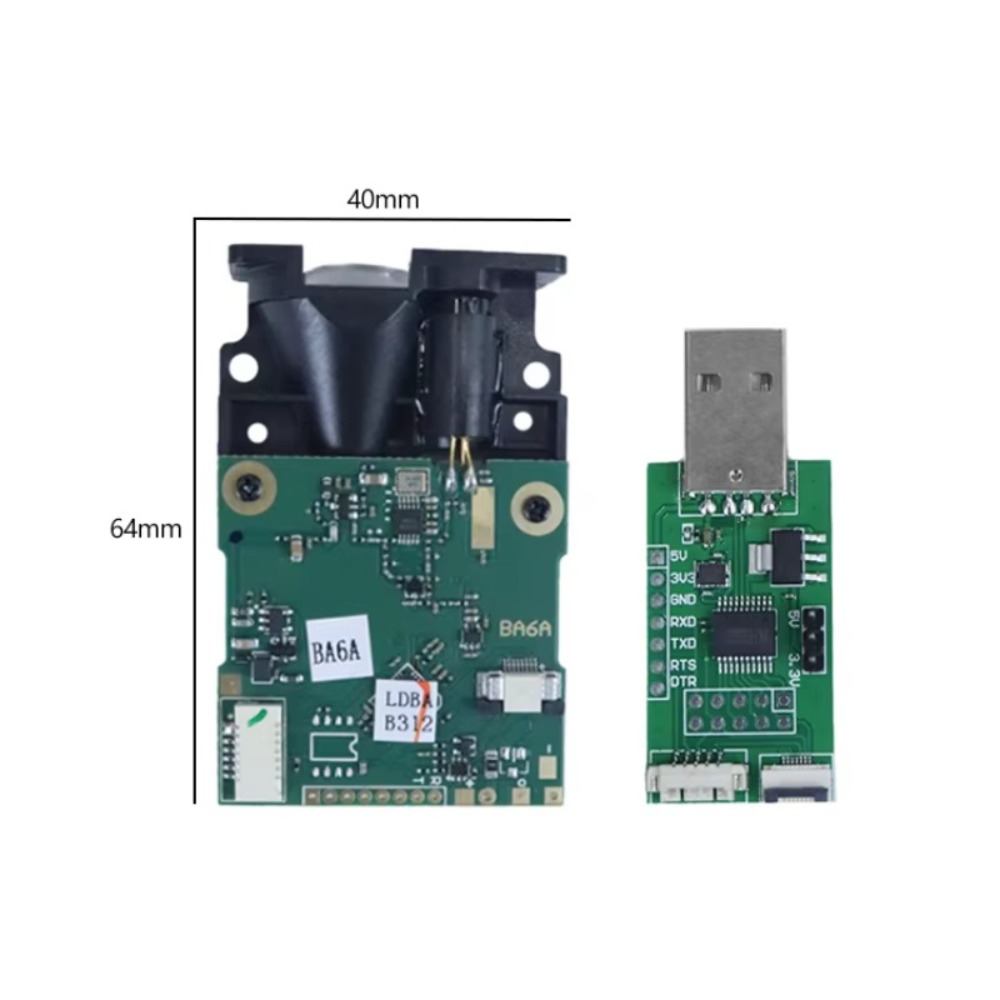 20HZ Optical Sensor Chip Range - Industrial Laser Measuring Device reseña y precio