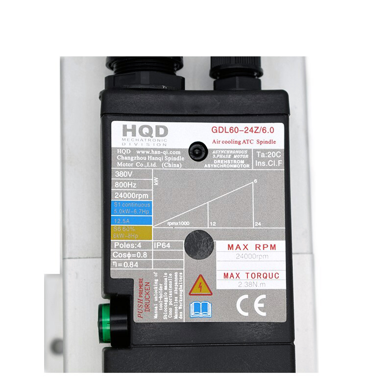 High Precision CNC Machine Too - Cnc Spindle Motor reseña y precio